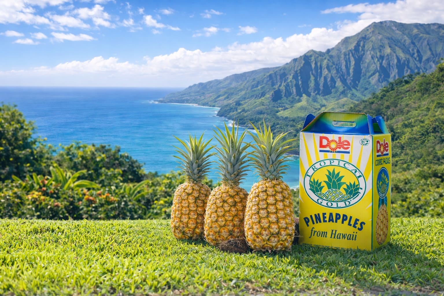 Kauai Pineapple & Papaya Delivery