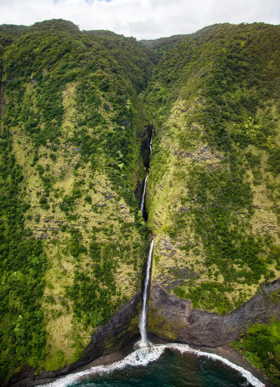 Hamakua Coast Waterfall