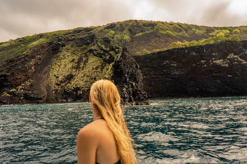 Cruising along the Kona Coastline
