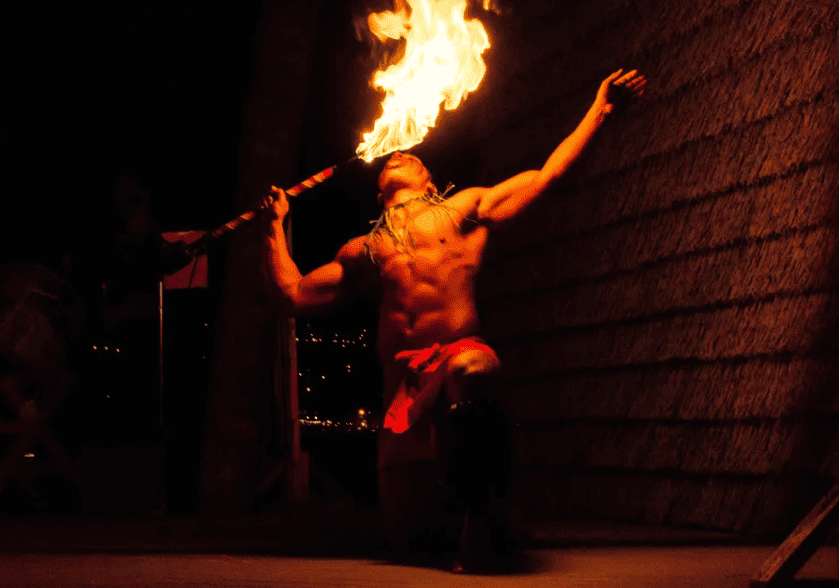 Fire Knife Dancer