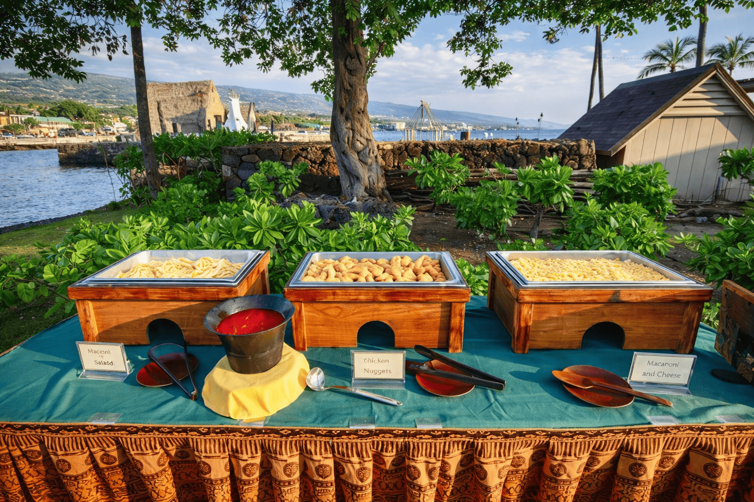 Island Breeze Luau Buffet