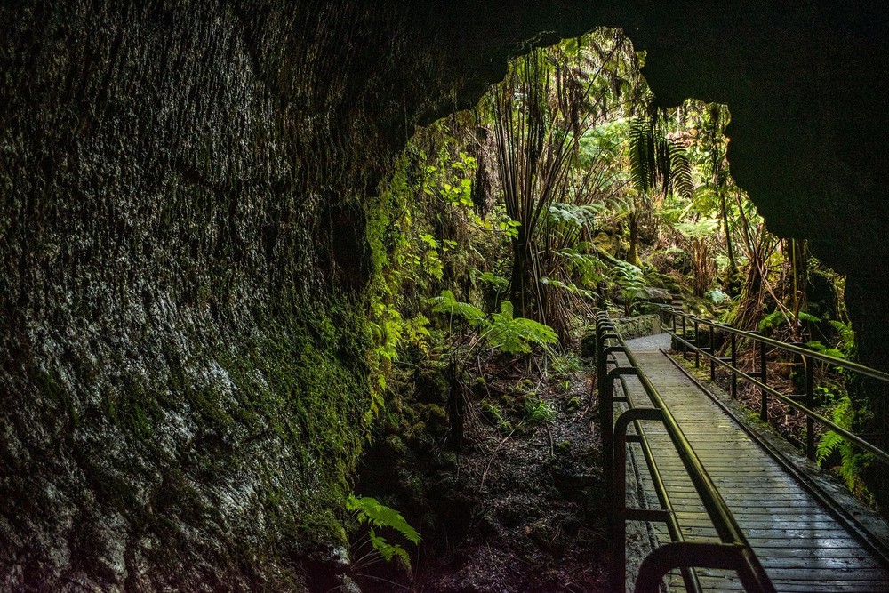 Entrance to Lava Tube