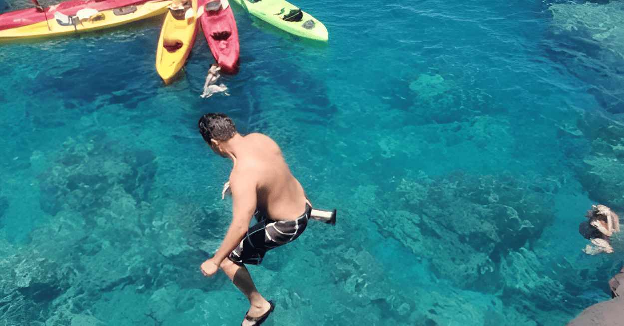 Cliff Jumping