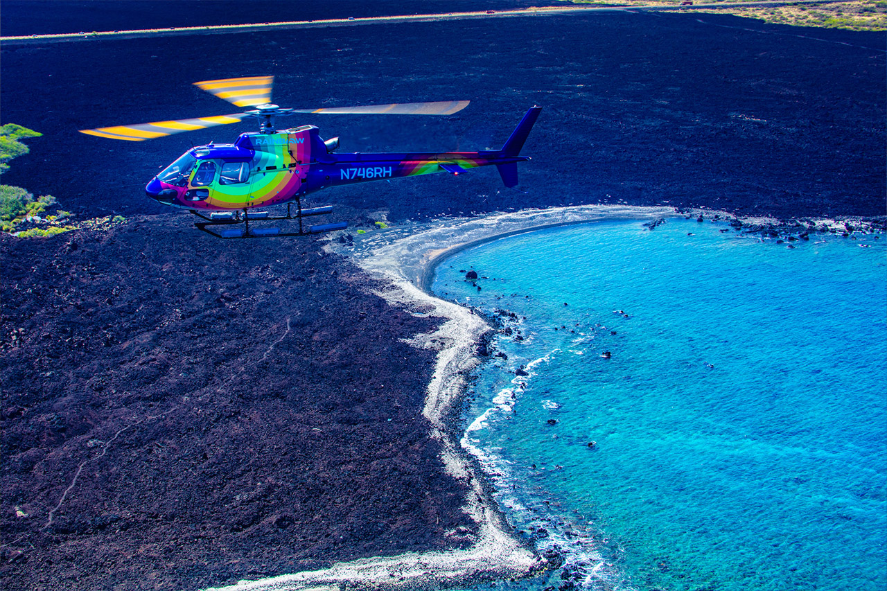Fly over Scenic Coasts