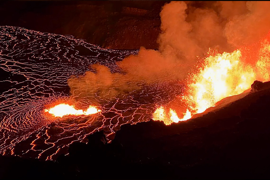 Kilauea Volcano Eruption