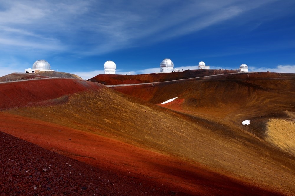 Mauna Kea Observatories near the summit