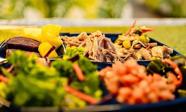 Delicious Luau Buffet