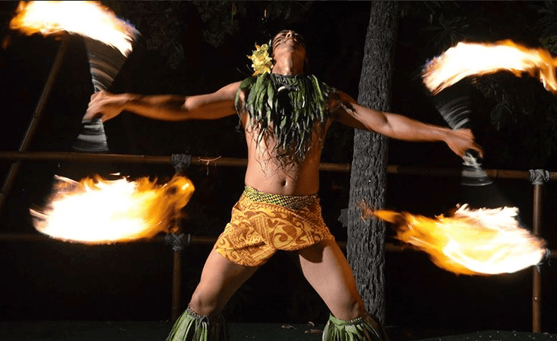 Fire Knife Dancer