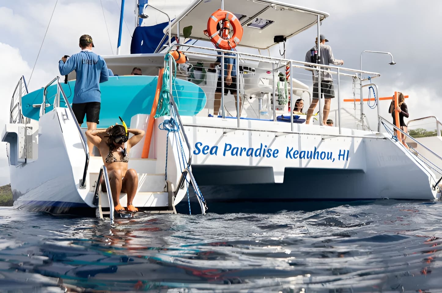 Modern Catamaran