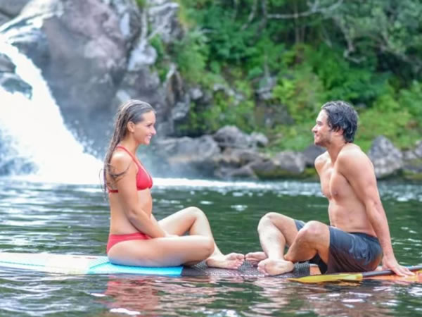 Swim in the falls