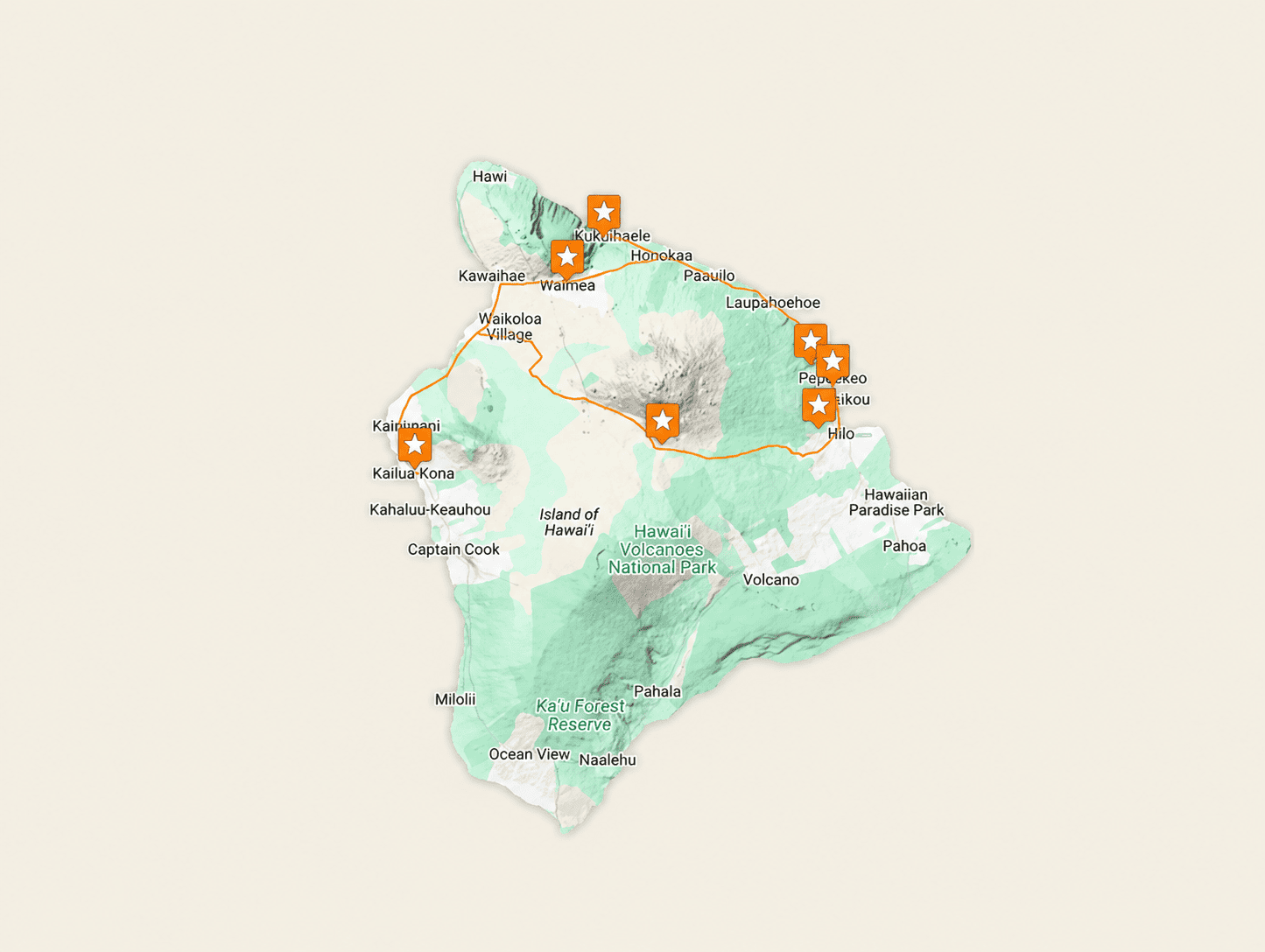 Tour Map