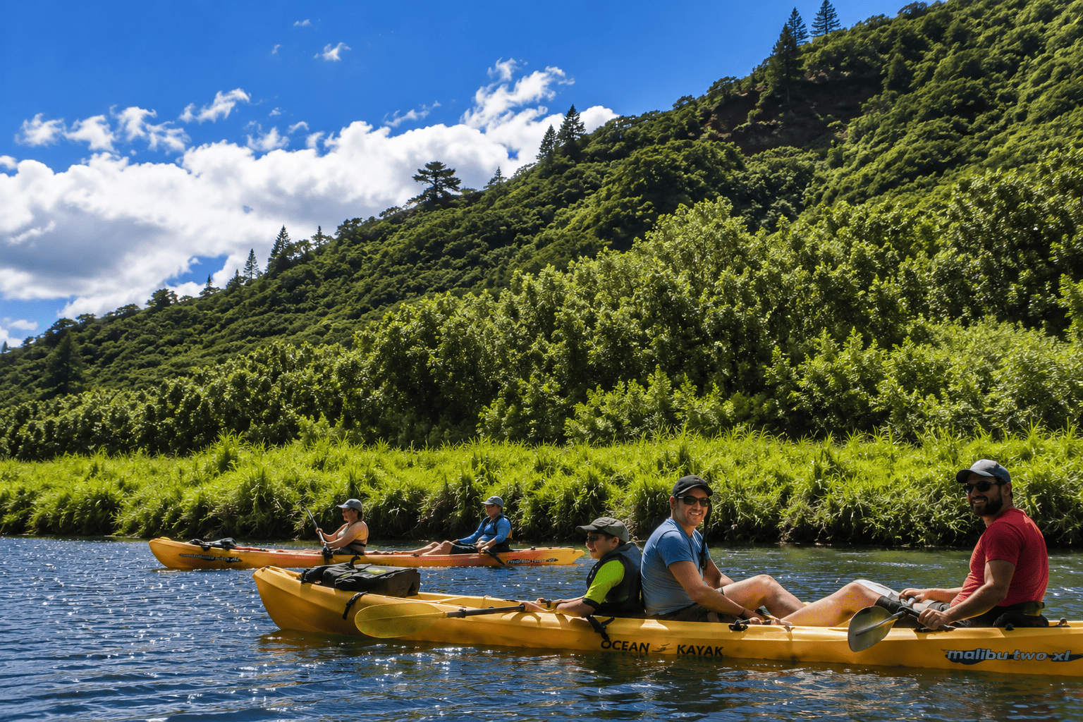 Guided Wailua River Kayak Tour