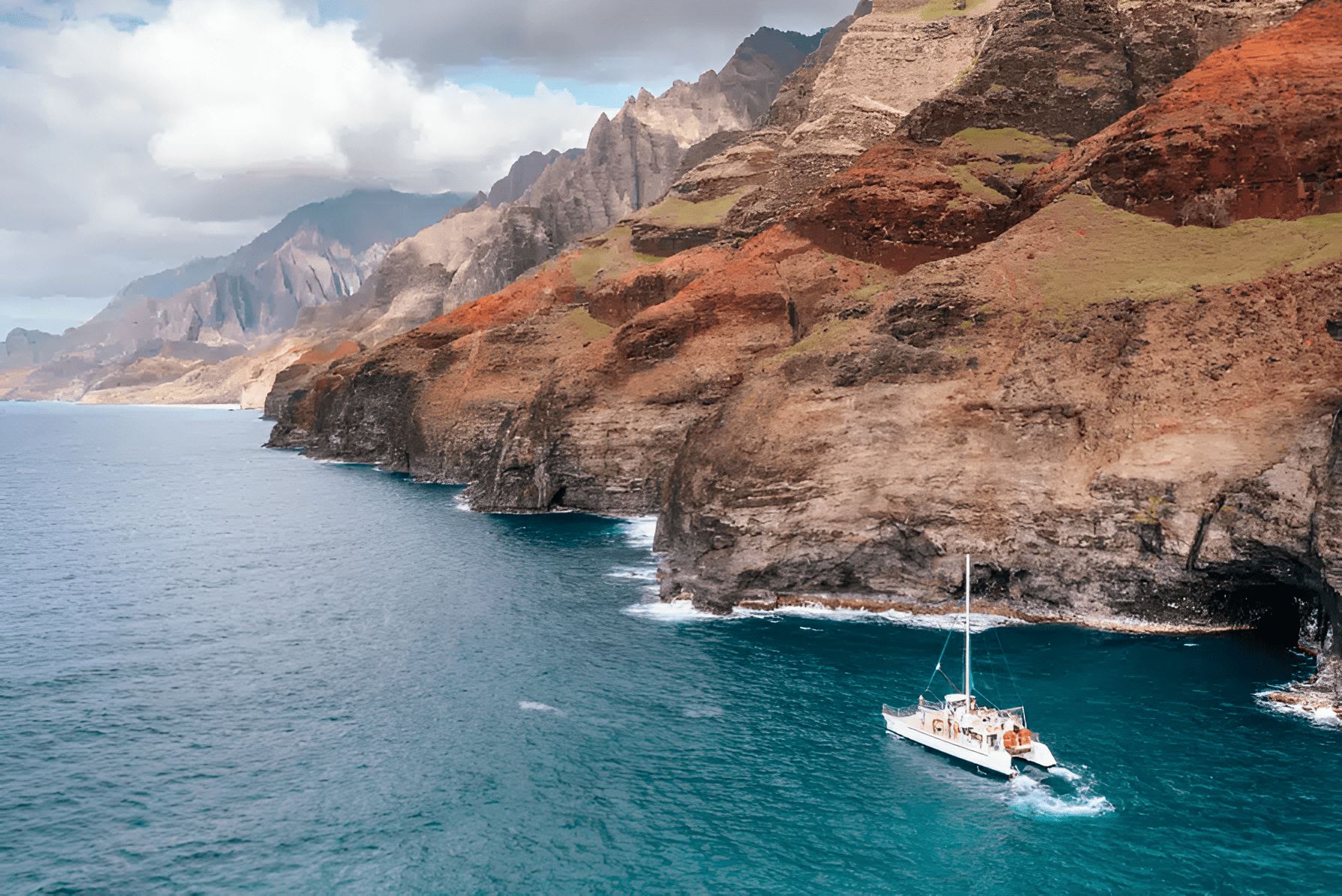 Blue Dolphin Charters – Niihau & Na Pali Coast Snorkel