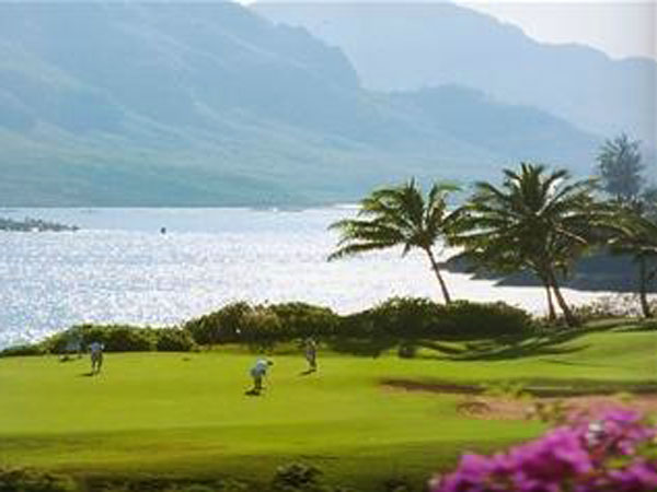 Kauai Lagoons Golfing