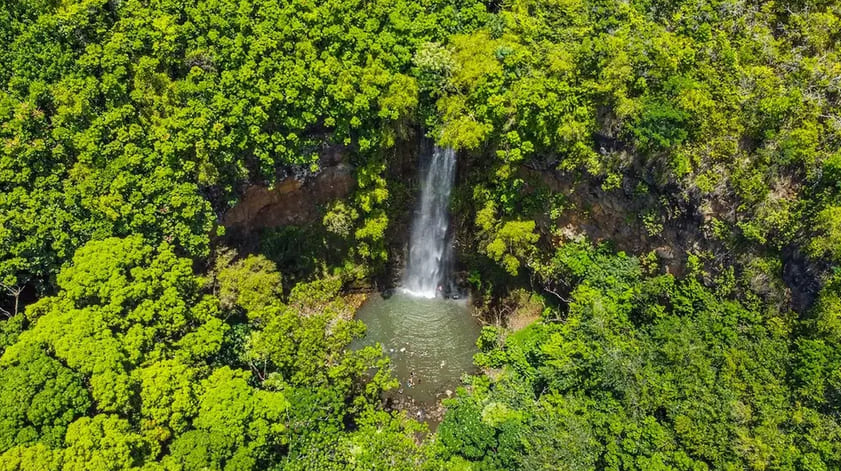 Uluwehi Falls "Secret Falls"