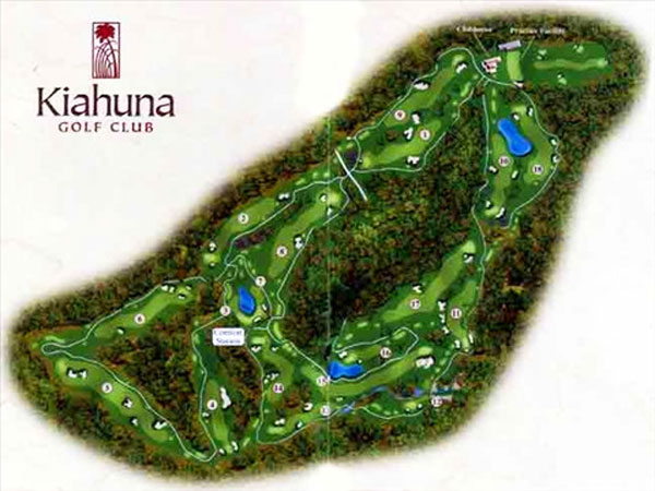 Kiahuna Golf Club Layout