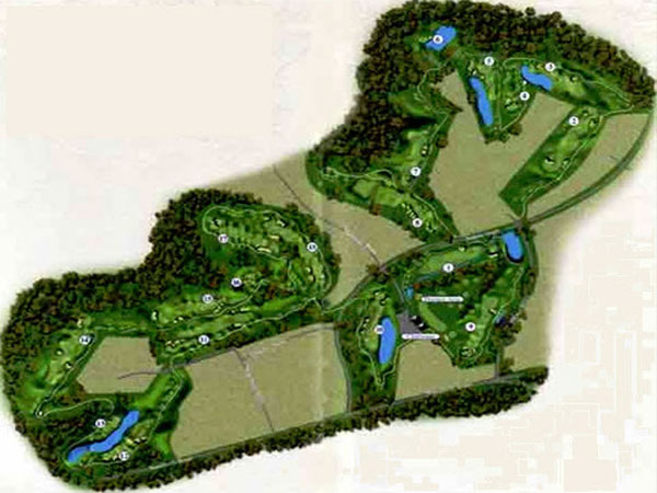 Puakea Golf Course Layout