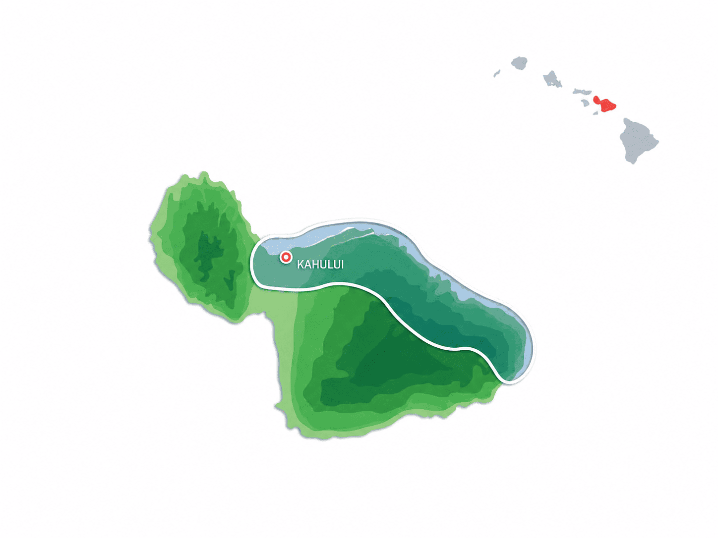 Blue Hawaiian Helicopters Hana Rainforest Route Map