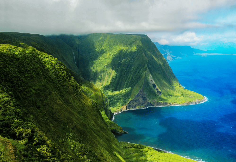 Blue Hawaiian Helicopters Waterfalls Of West Maui And Molokai 2