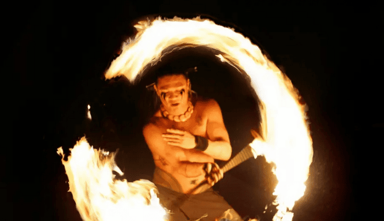 Fire Knife Dance