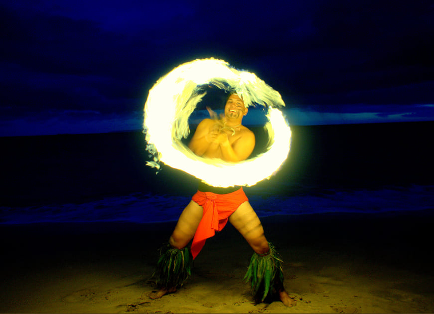 Fire Knife Dancer