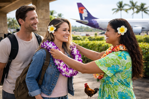 Kauai Airport Greetier