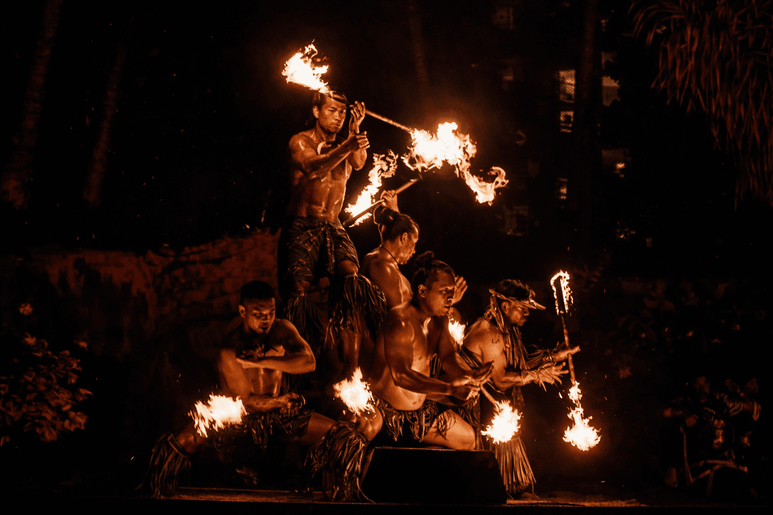 Wailele Fire Knife Dancers
