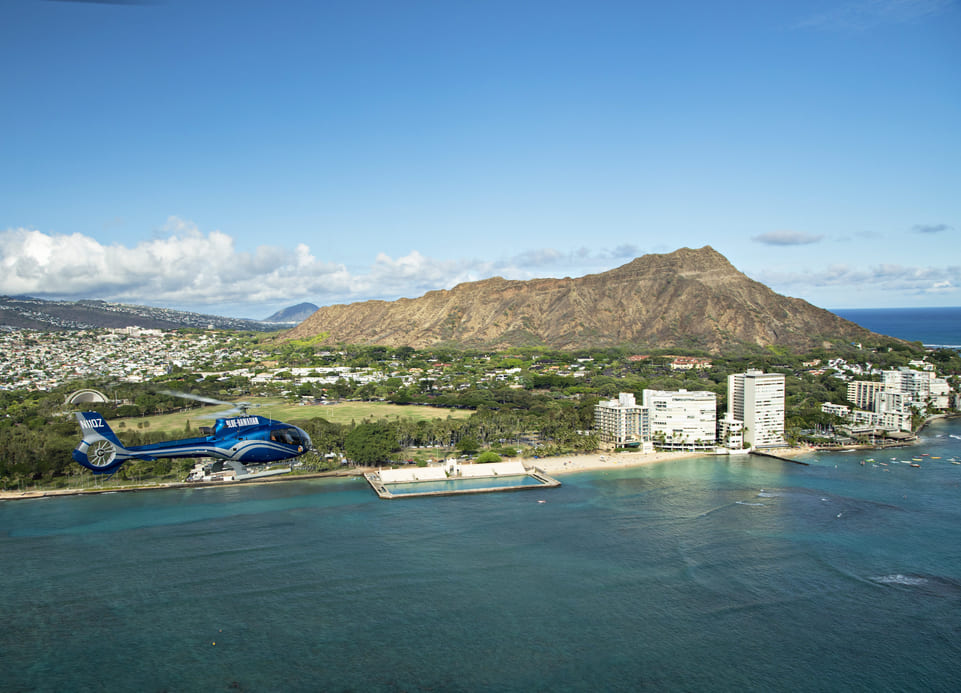 Waikiki and Diamond Head