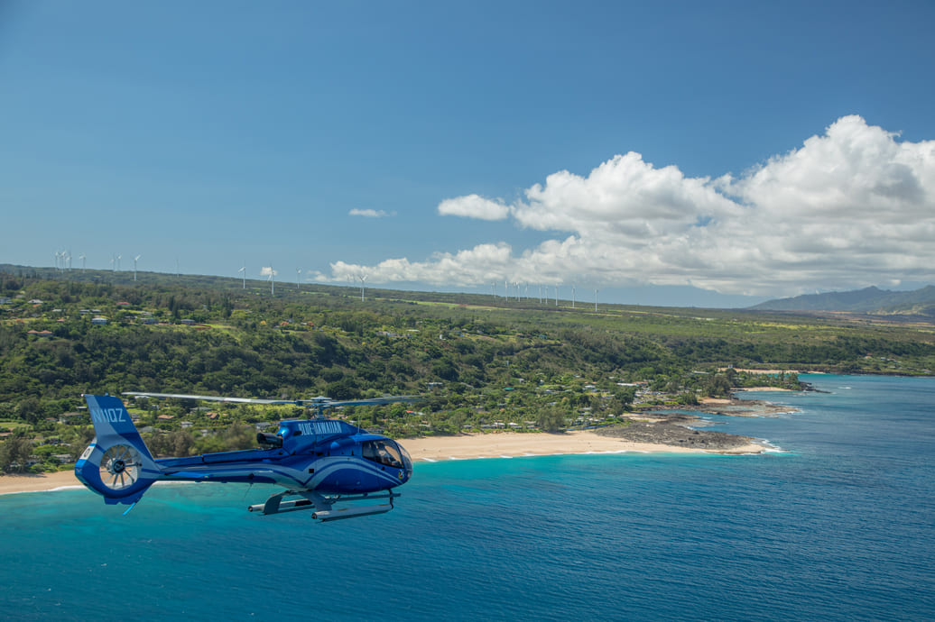 Blue Hawaiian Helicopters Discover North Shore