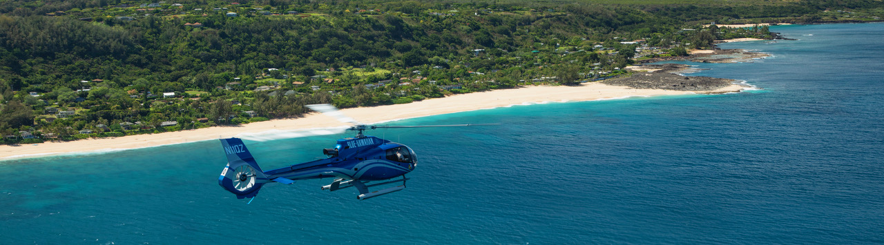 Blue Hawaiian Helicopters North Shore Tour