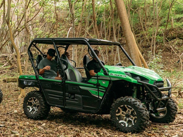 Private off-road adventure at Gunstock Ranch on Oahu with a guided UTV ride through backcountry trails