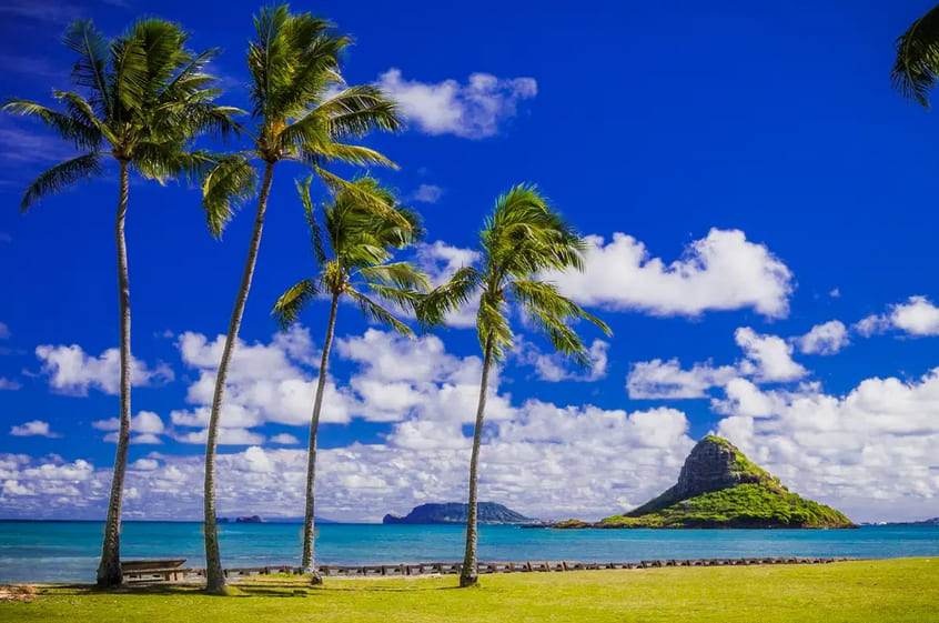 View to Mokoli'i Island
