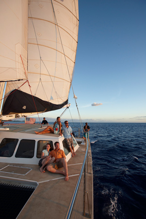 sunset deck lounding