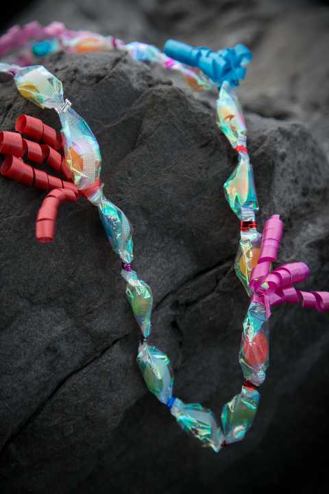 Candy Lei - fun alternative to flowers (type of candy varies in each lei) - the kids will love it!