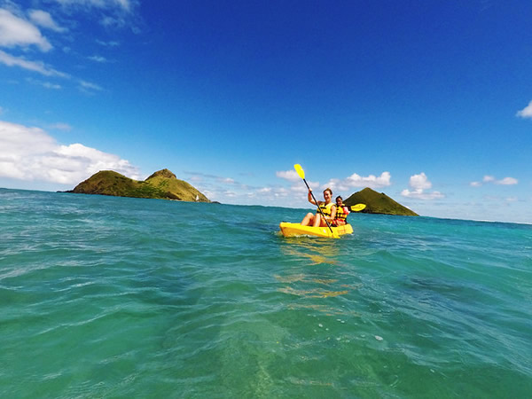 Kayak to Mokulua Islands
