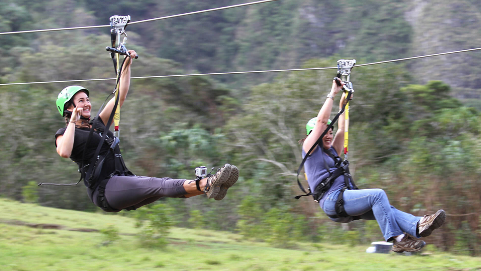 Kualoa Ranch - Jurassic Valley Zipline Tour