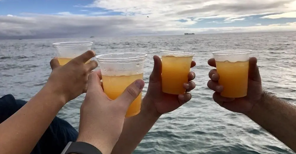 Mai Tai Cocktails at Sea