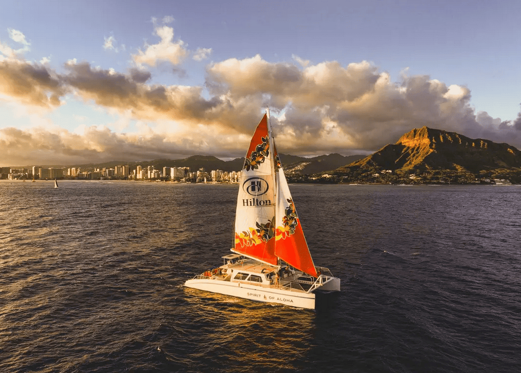 Port Waikiki Cruises – Spirit of Aloha Sunset Cocktail Cruise (Hilton Pier – Waikiki)