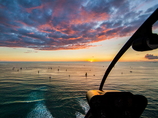 Rainbow Helicopters Waikiki Sunset Tour(1)