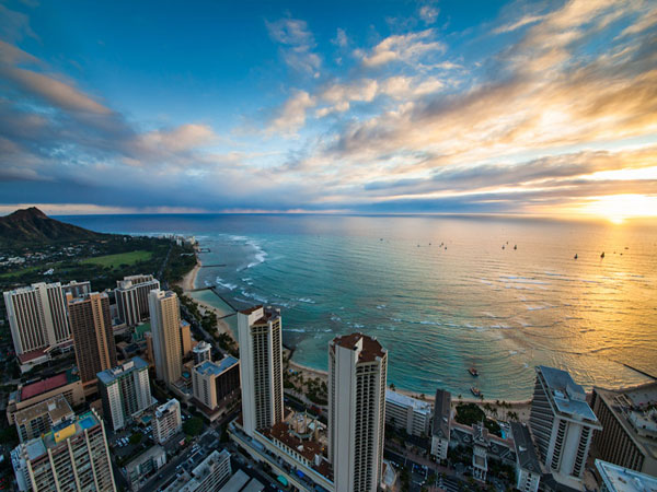 Waikiki Sunset Flight