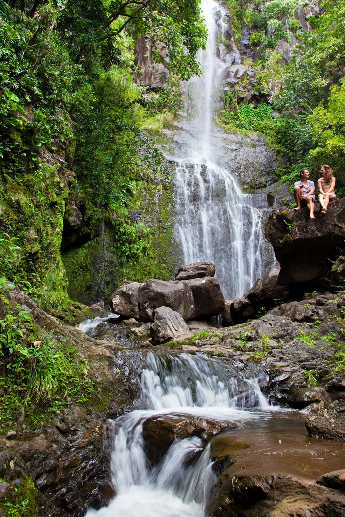 Maui rainforest along the Road to Hana