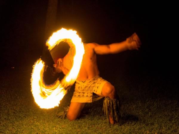 Toa Luau Fire Knife Dance