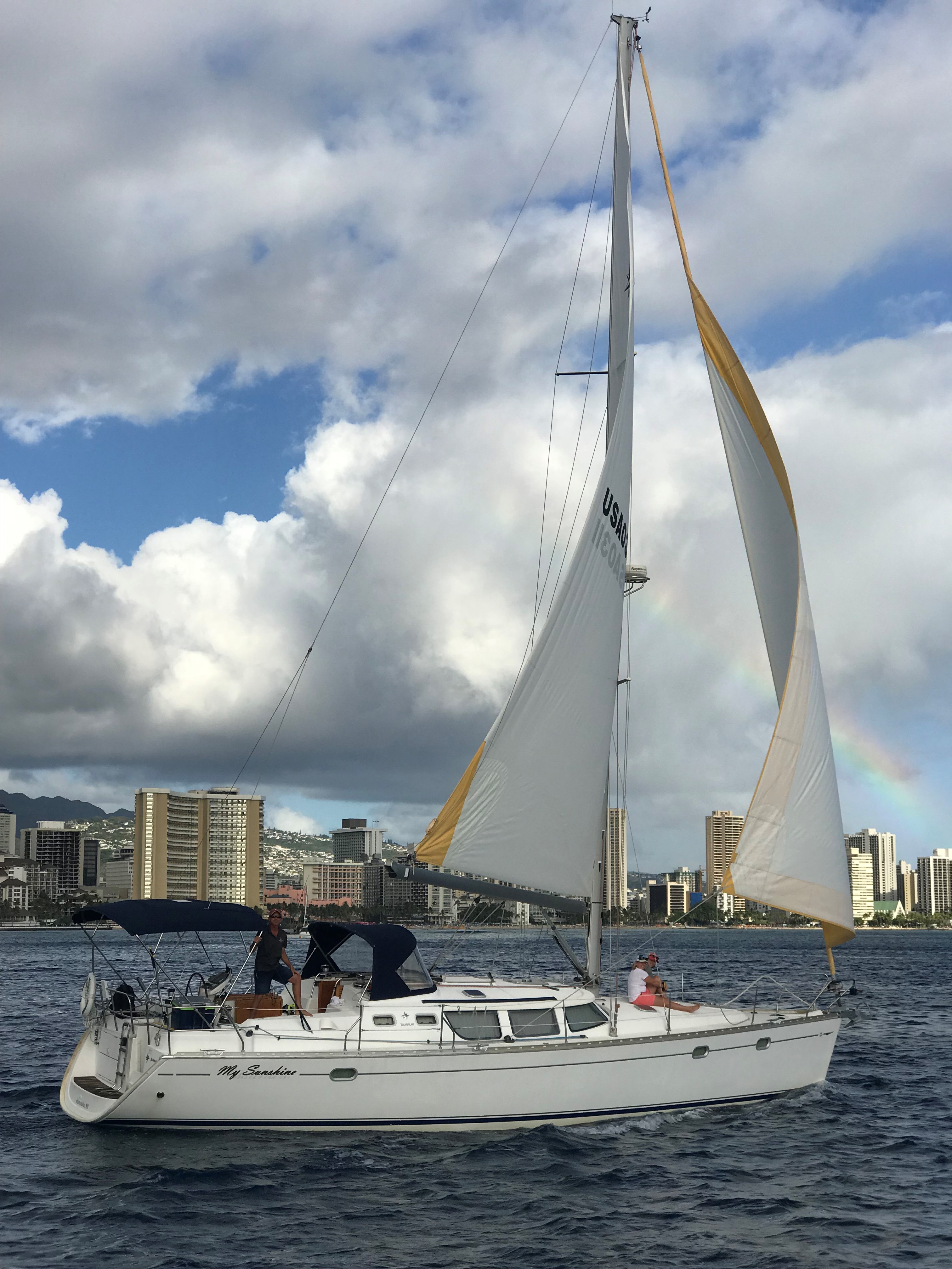 My Sunshine sailing yacht wedding package